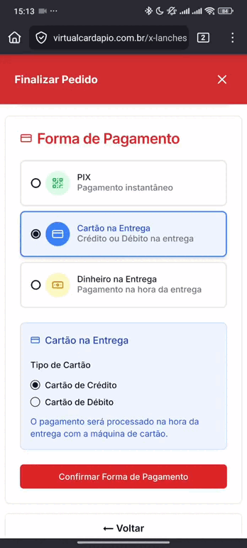 Você Recebe Instantaneamente
